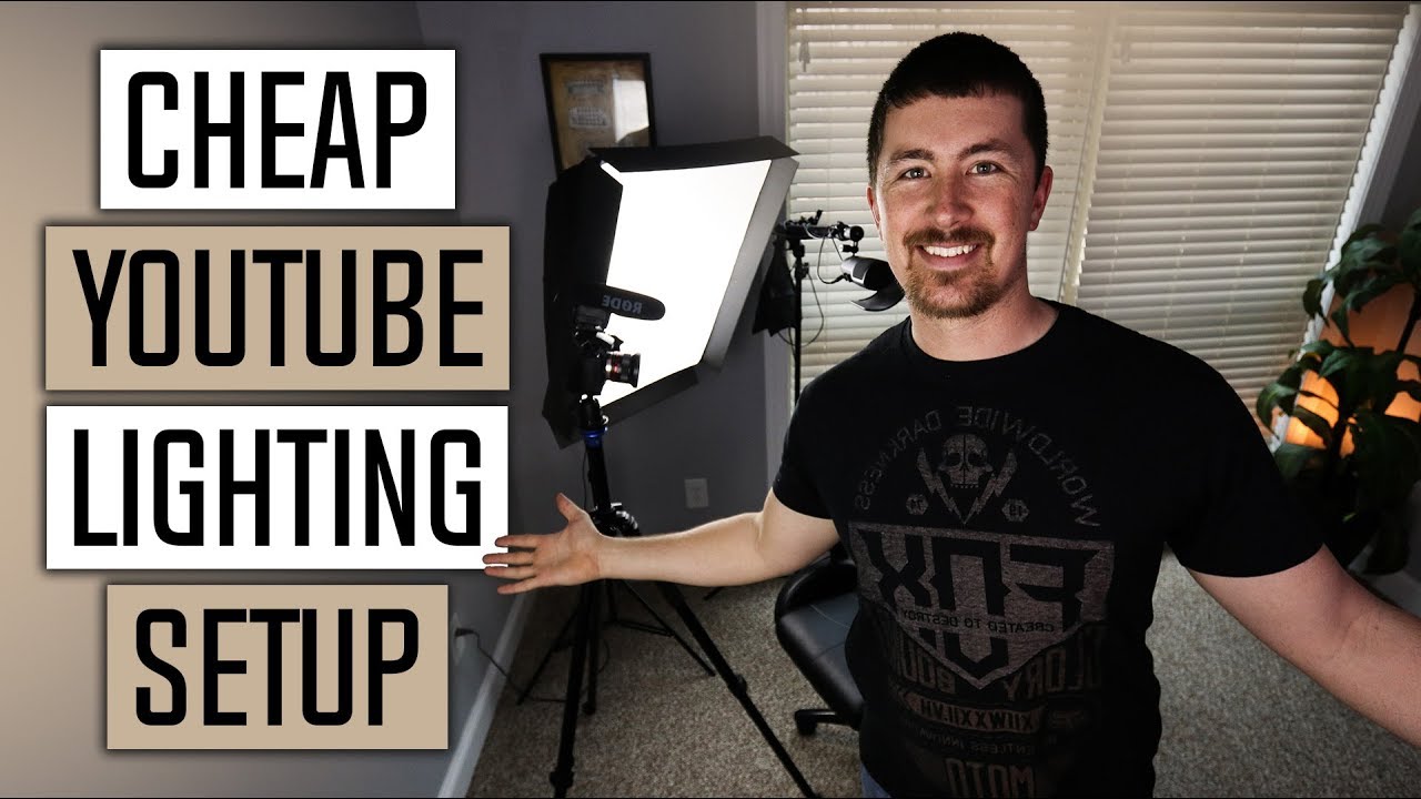 How To Get Cheap CINEMATIC LIGHTING - ON A BUDGET!