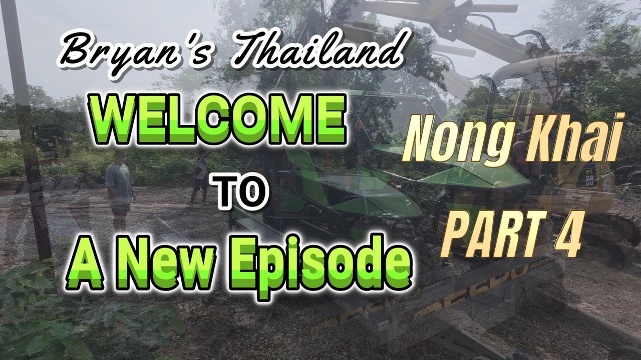 Watch This Overgrown Land Become a PARADISE in Thailand! Part 4 - Nong Khai House Build