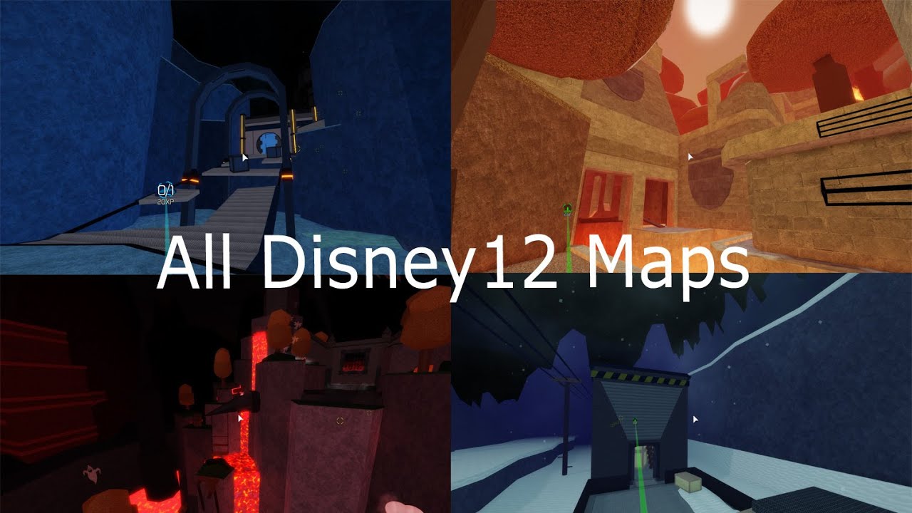 All Disney12's Crazy Maps - FE2 Community Maps