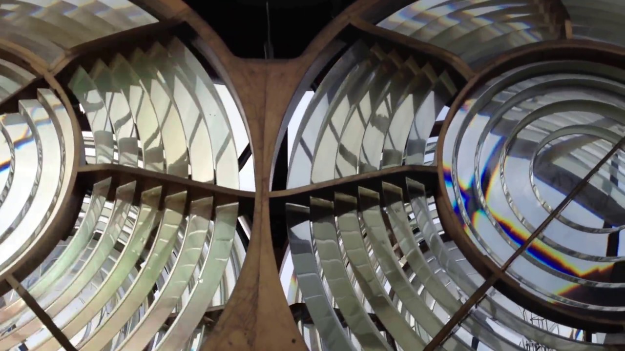 The Optic (Lens) rotation at Longstone Lighthouse