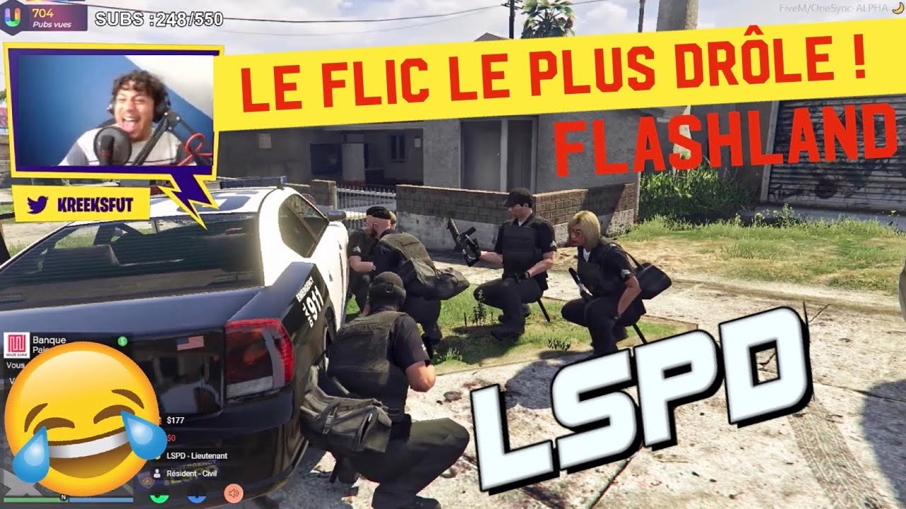 LE POLICIER LE PLUS DRÔLE ! BEST OF FLASHLAND / KREEKS