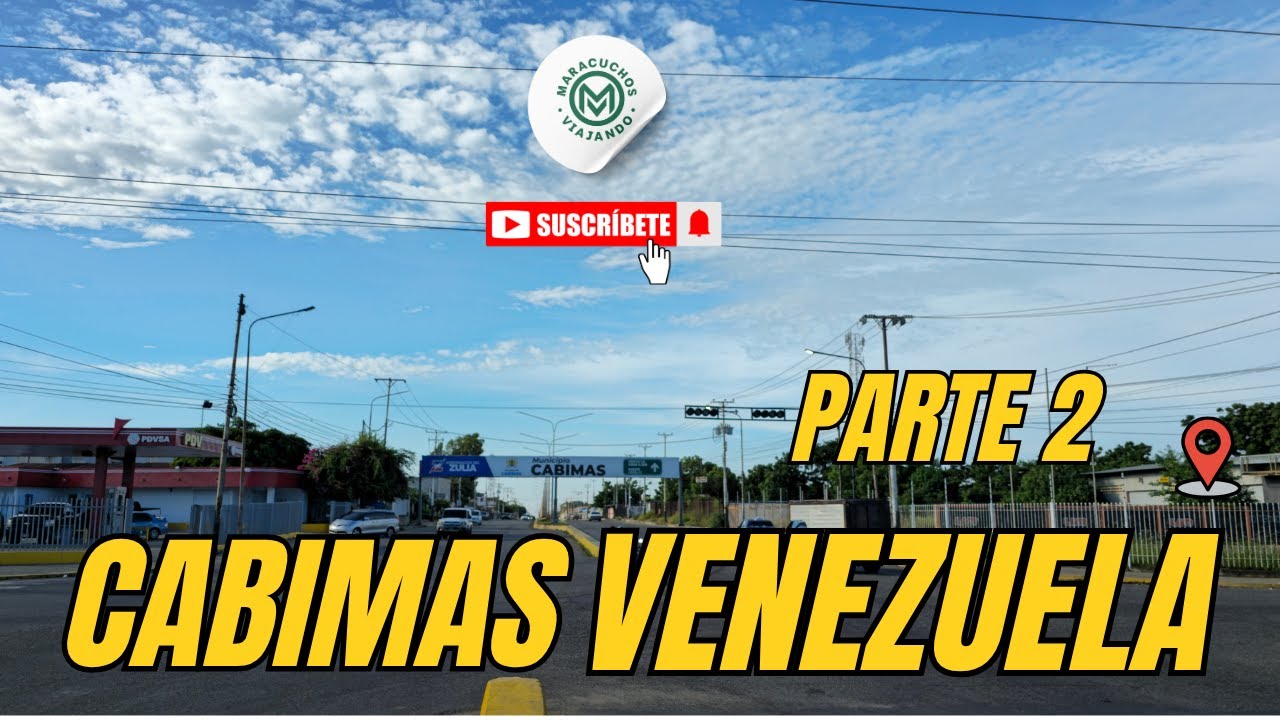 RECORRIDO POR CABIMAS VENEZUELA PARTE 2 🎞️🎞️🎞️ VIDEO FULL (H) 4 K