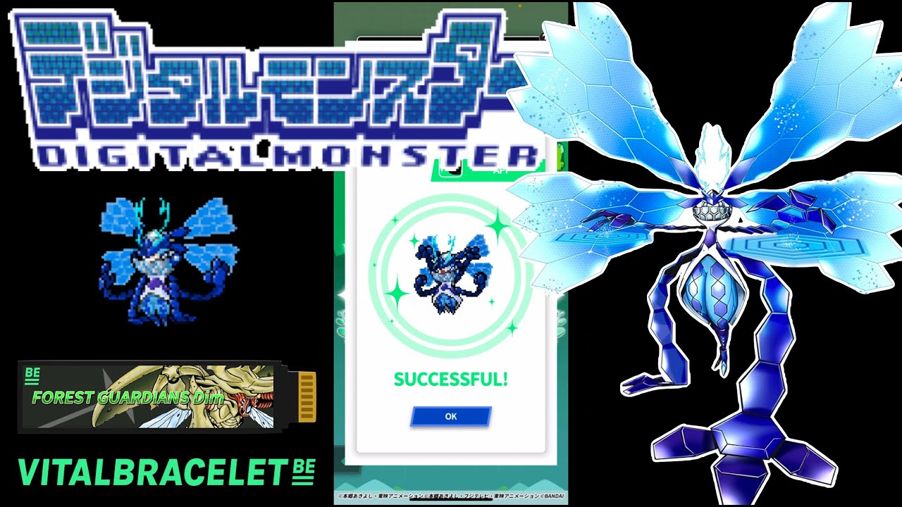 DIGIMON Vital Bracelet BE - EOSMON (ULTIMATE) || BEMemory Forest Guardians DiM Log 22