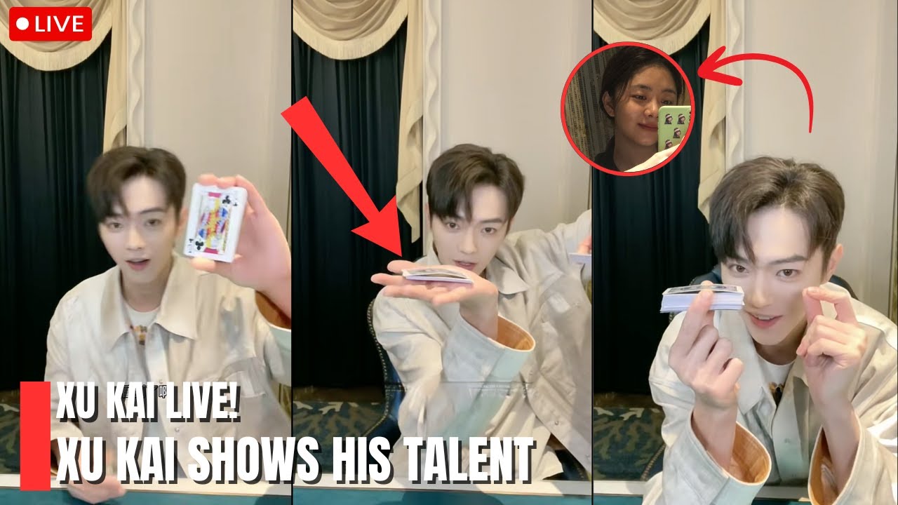 🔴 LIVE! The moment Xu Kai played a trick on Tan Songyun - Xu Kai Weibo LIVE