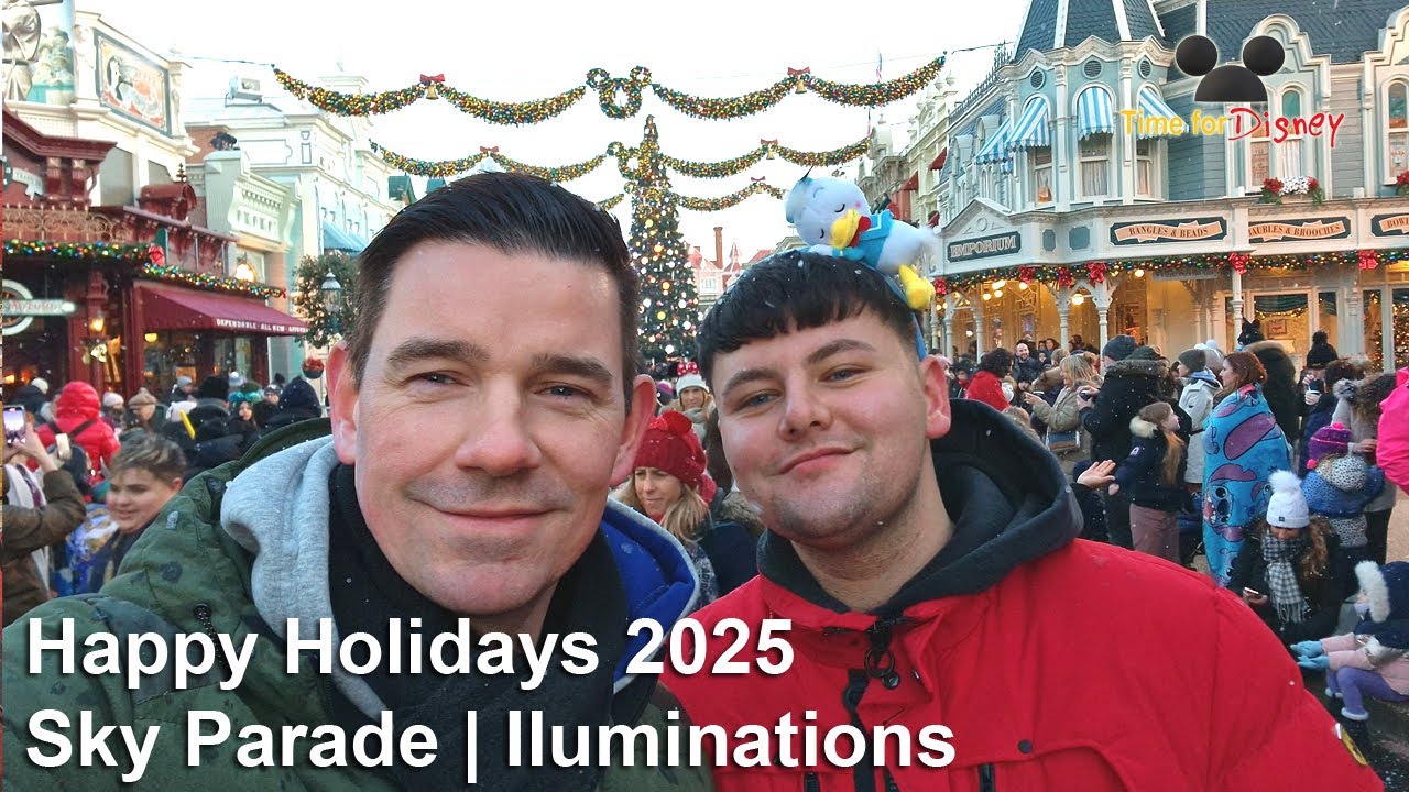 Disneyland-Vlog #59: Happy Holidays 2025 | Electrical Sky Parade und Illuminations zum letzten Mal