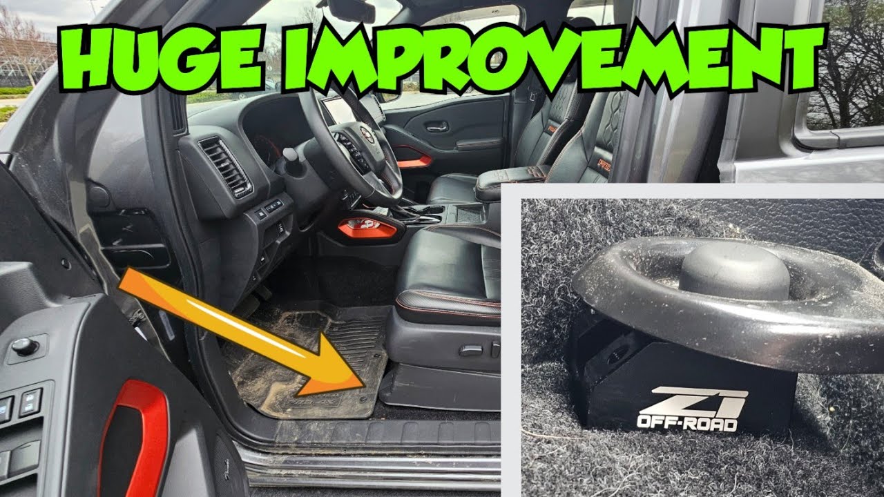 Z1 Offroad Seat Risers Full Install On My 2023 Frontier Pro-4x Build *MUST HAVE*