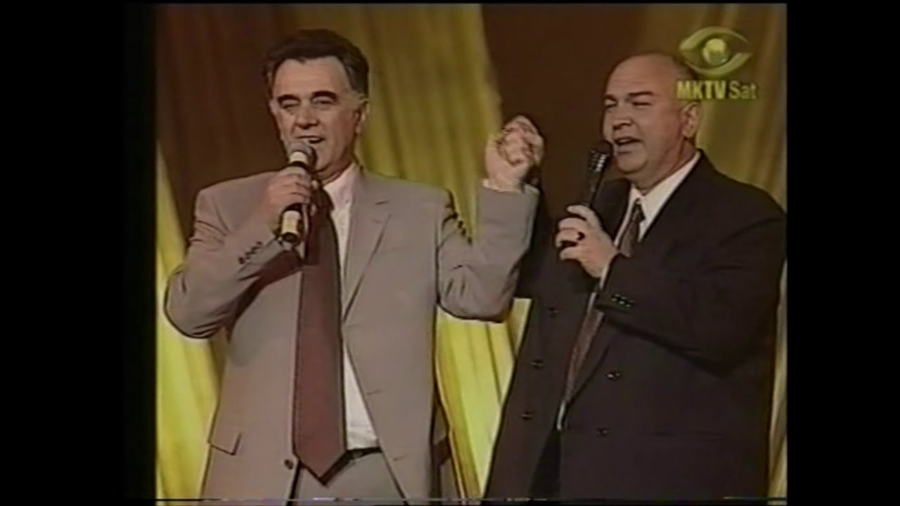 Vojo i Biljan Stojanovski ~ Brat bez brata ne moze ~ Folk Fest Ros 2002