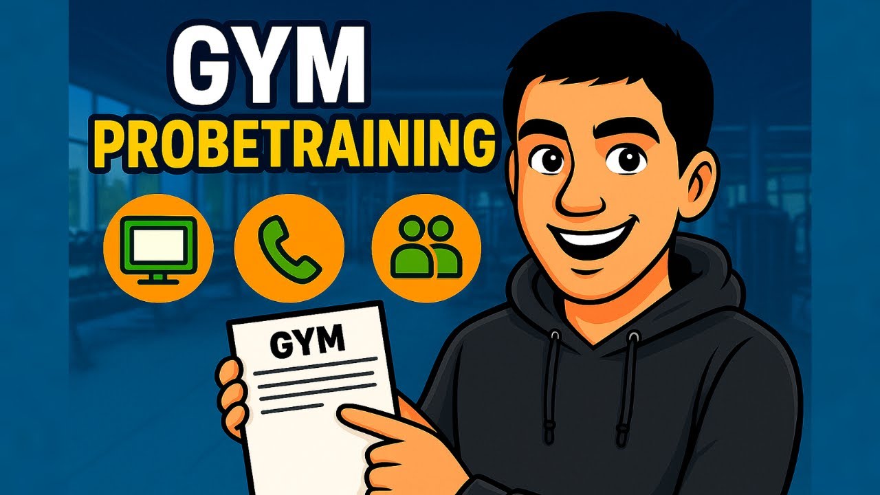 Wie du dein Probetraining im Gym vereinbarst