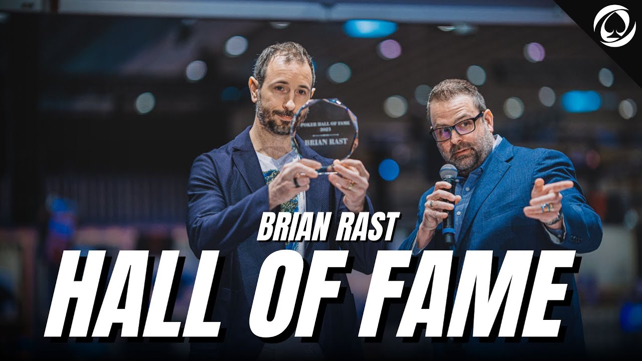 BRIAN RAST INDUCTED INTO POKER HALL OF FAME | WSOP 2023