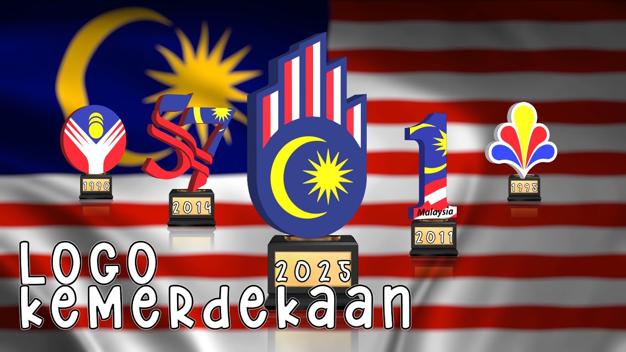 LOGO KEMERDEKAAN Setiap Tahun Di Malaysia  (˶˃ ᵕ ˂˶)😍 #benderamalaysia