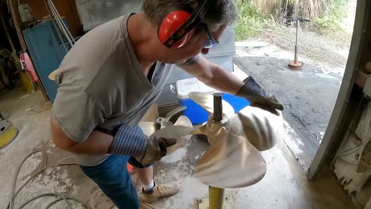 insane  bent propeller fix day 3