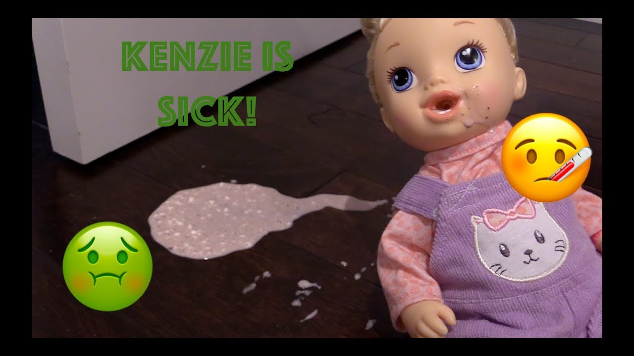 Kenzie is Sick!!