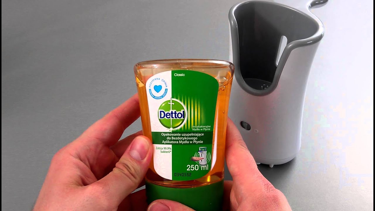 UNBOXING Dettol dozownik mydła film na 200 subskrybcji :D