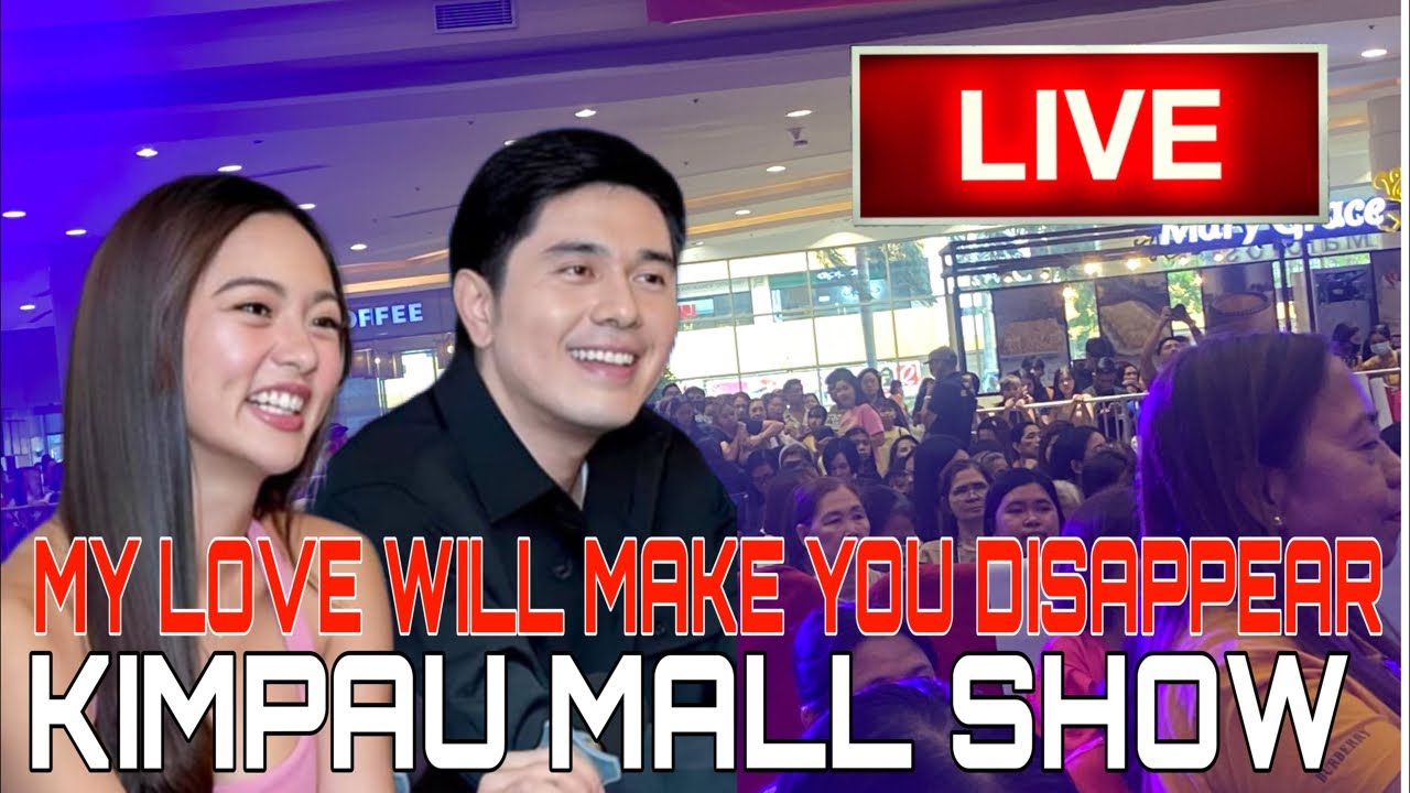 KIMPAU UPDATE LIVE MY LOVE WILL MAKE YOU DISAPPEAR MALL SHOW @ ROBINSONS PLACE MALOLOS