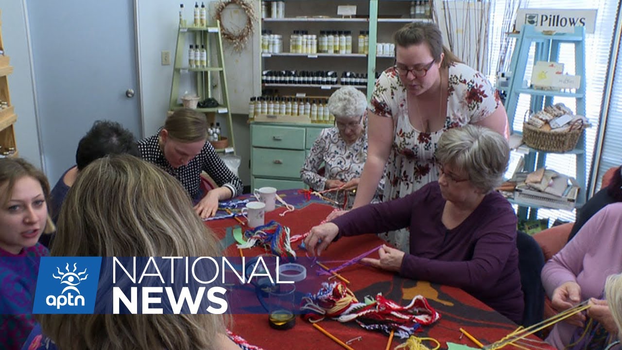 Mastering the art of Metis finger weaving | APTN News