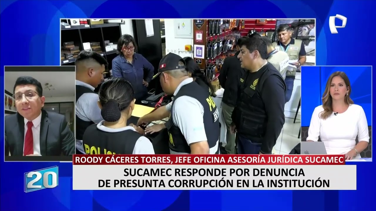 Sucamec responde por denuncia de presunta corrupci&oacute;n en la instituci&oacute;n: 