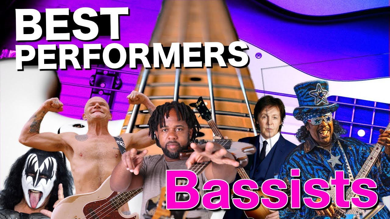 Best On Stage Performers - Bass Players #performinglive