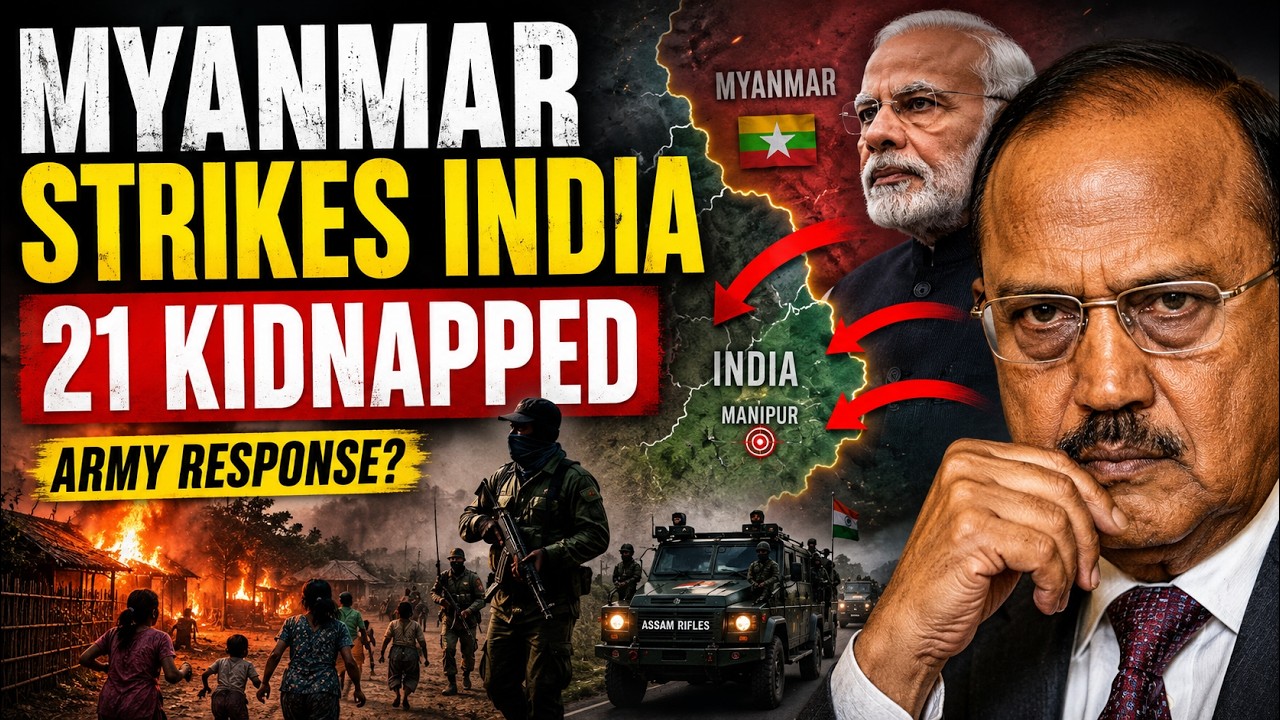 🚨 INDIAN ARMY ACTION ON MYANMAR BORDER | MANIPUR ALERT