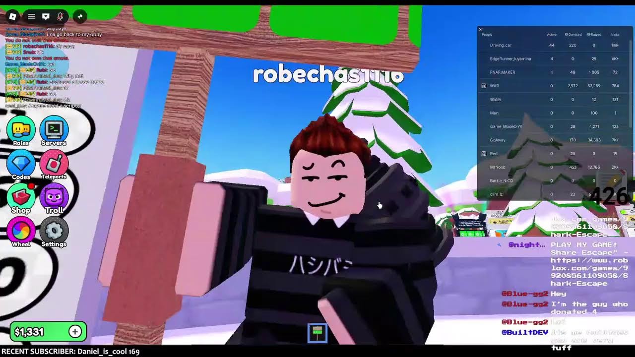 1 Robux = 1 Push-Up ~ LIVE