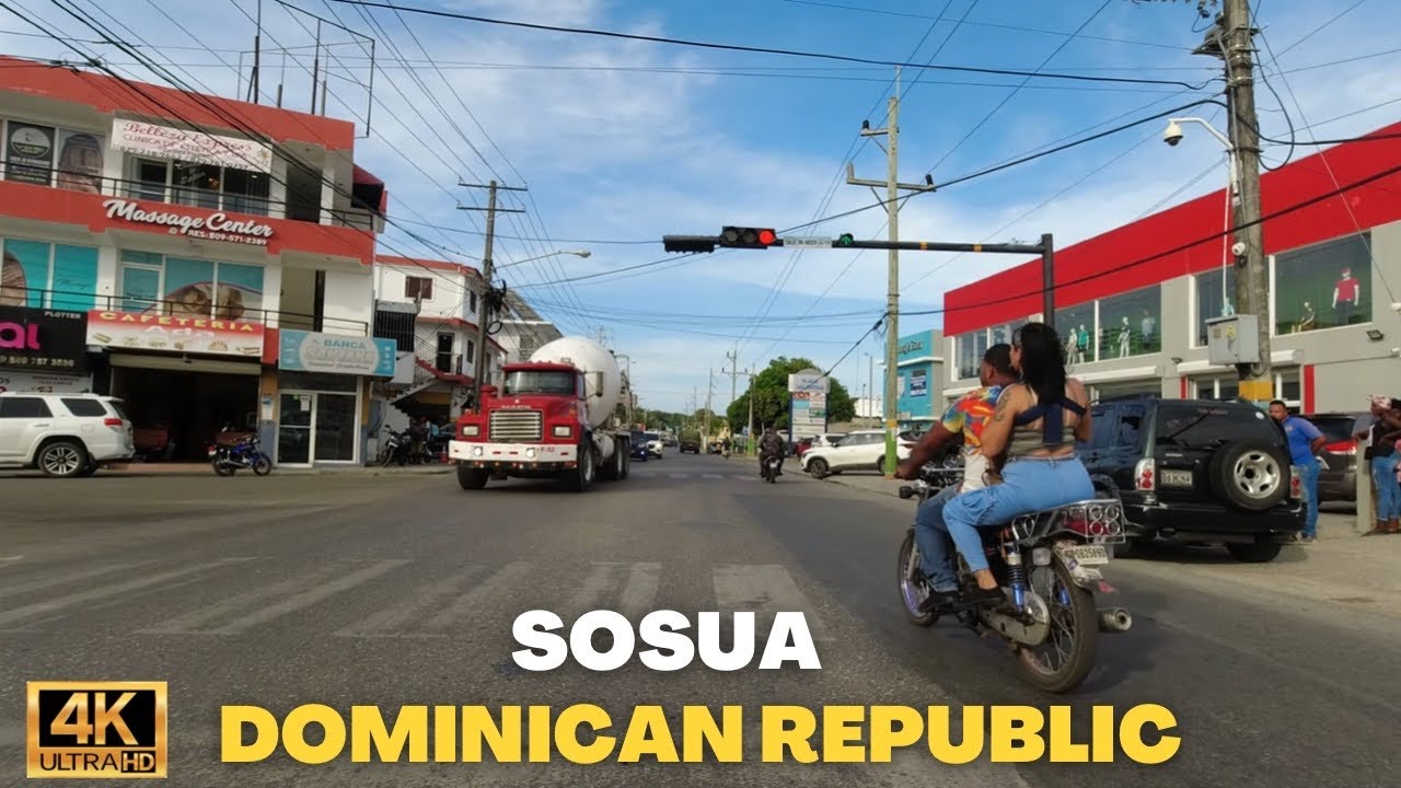 Driving to Sosua from Puerto Plata Airport, Dominican Republic 4K