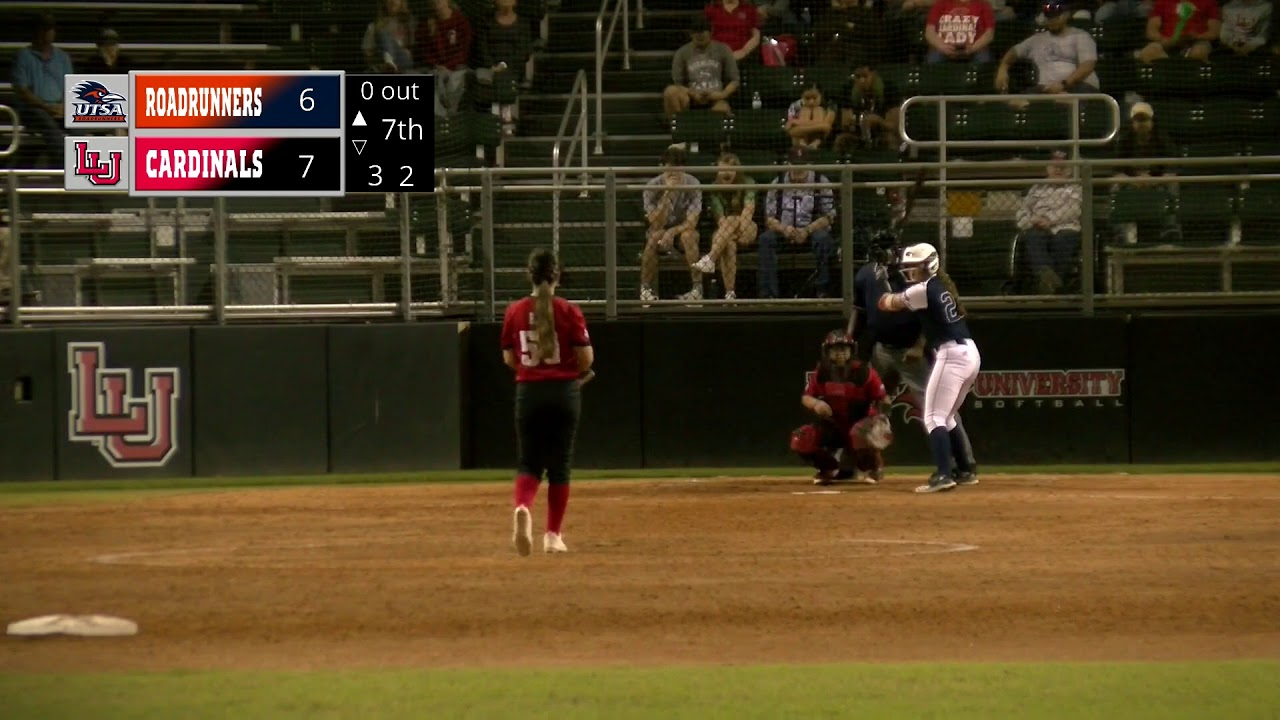 Lamar University Softball vs University of Texas at San Antonio