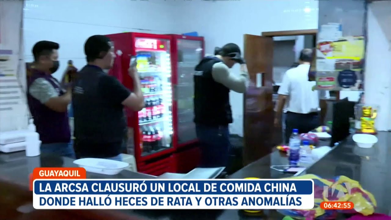 La Arcsa clausuró un local de comida china donde halló heces de rata y otras anomalías