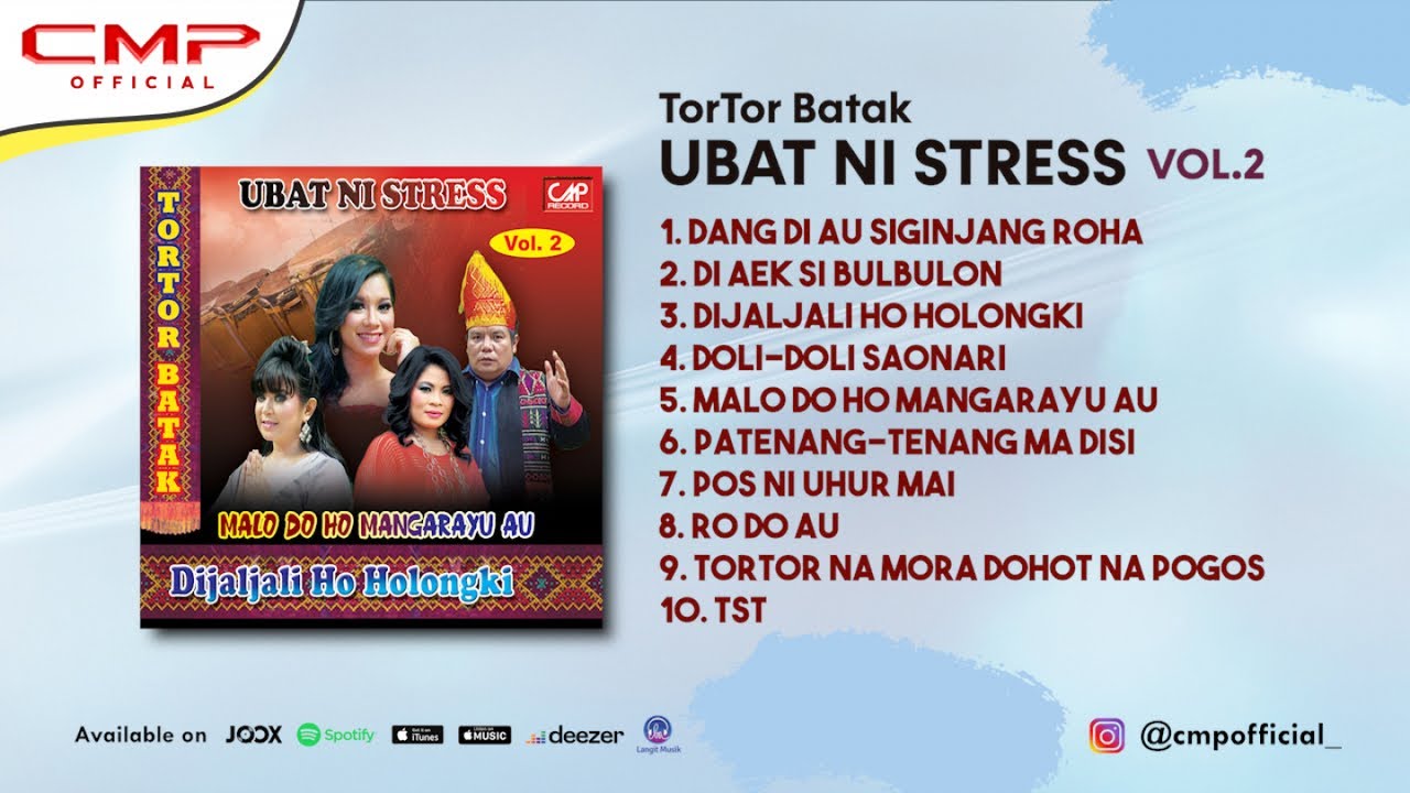 Full Album TorTor Batak Ubat Ni Stress Volume 2 | Rany Simbolon, Gretha Sihombing, Titin Ginting