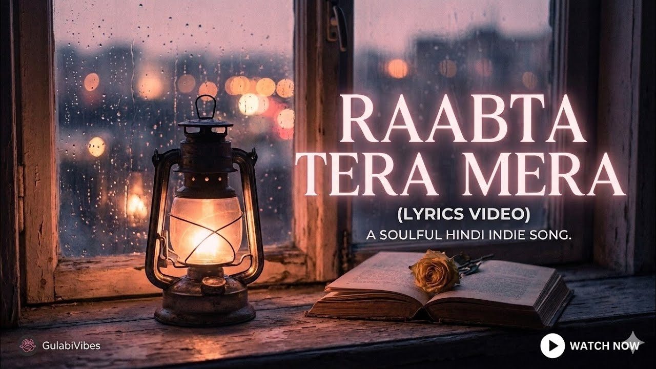 Raabta Tera Mera (Lyrics) - Soulful Hind Indie