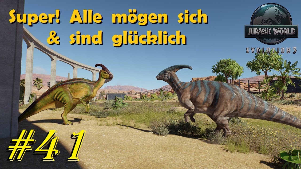 Jurassic World Evolution 3 #41 Die KOHABITATION funktioniert prächtig / Kampagne MONTANA