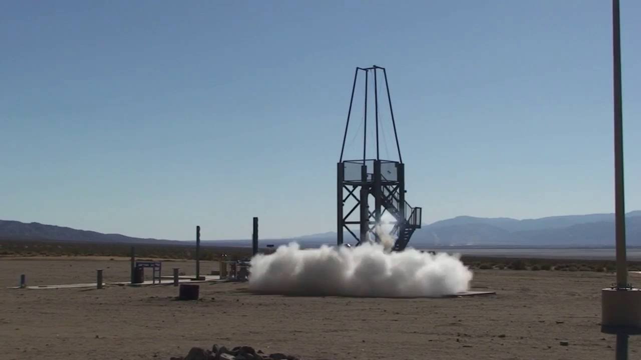89mm Sugar Shot to Space 'M' impulse sugar motor test two at FAR