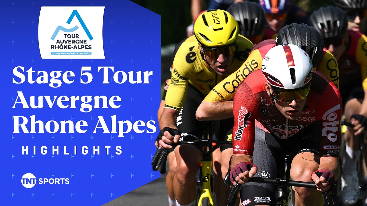 DOUBTERS SILENCED! 🤫 | 2026 Stage 5 Tour Auvergne Rhone Alpes Race Highlights | TNT Sports Cycling