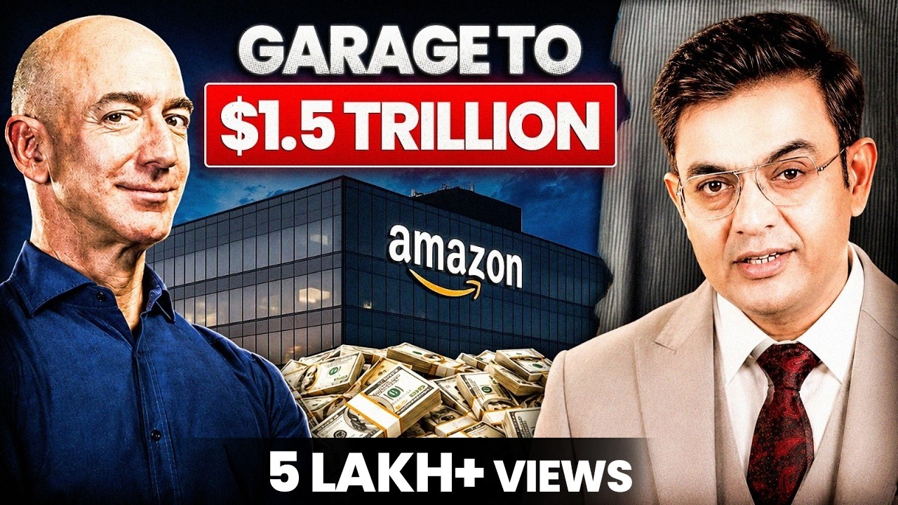 Jeff Bezos - कैसे गैराज से खड़ी कर दी $1.5 ट्रिलियन की कंपनी? | 5 Success Secrets of Jeff Bezos