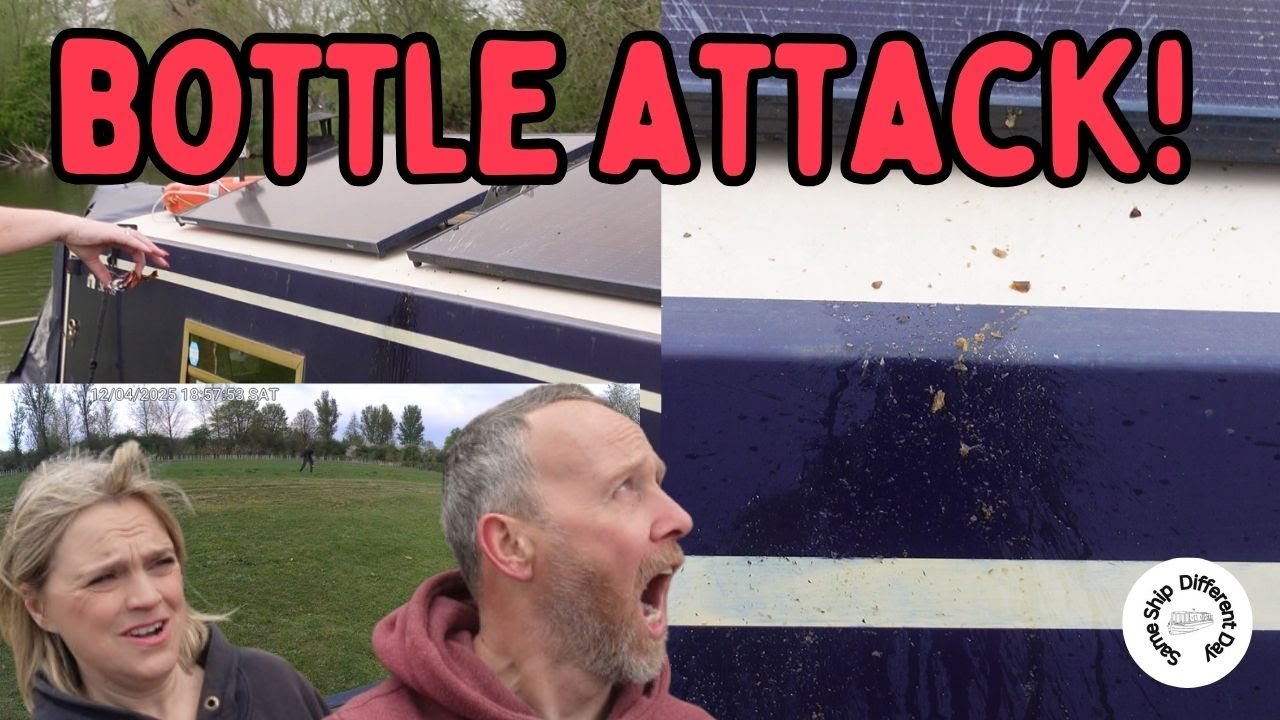 Attacked! Narrowboat Journey to Abingdon Goes Wrong – Lock Drama, Low Bridges & Police Called