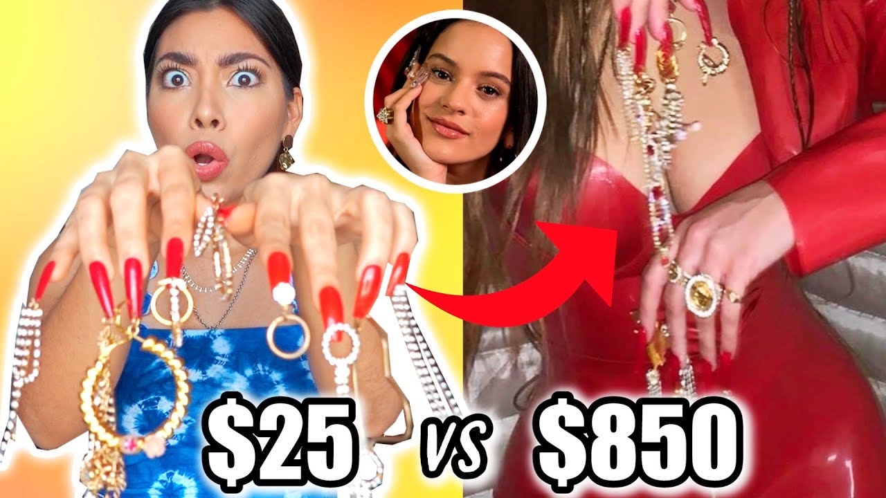 FUI A HACERME LAS UÑAS MÁS INCÓMODAS DE ROSALIA BARATO VS CARO! (México vs Colombia)