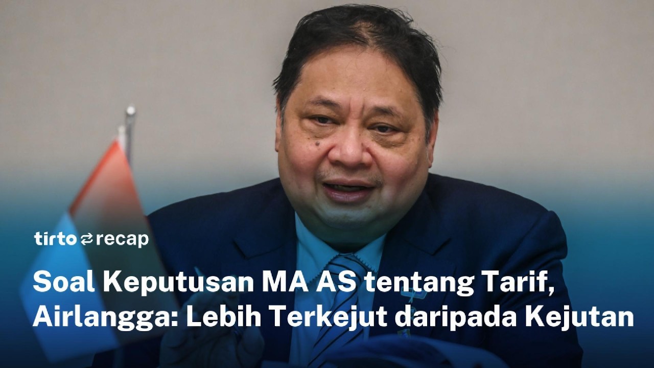 Airlangga soal Tarif Trump Balik ke 10%: Ini Lebih dari Kejutan | Tirto Recap