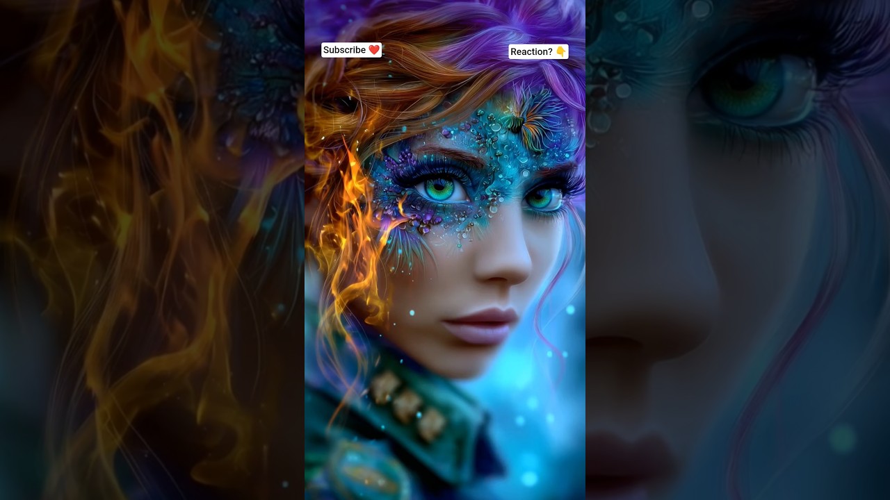 Elemental Fire Goddess Transformation 🔥✨ 