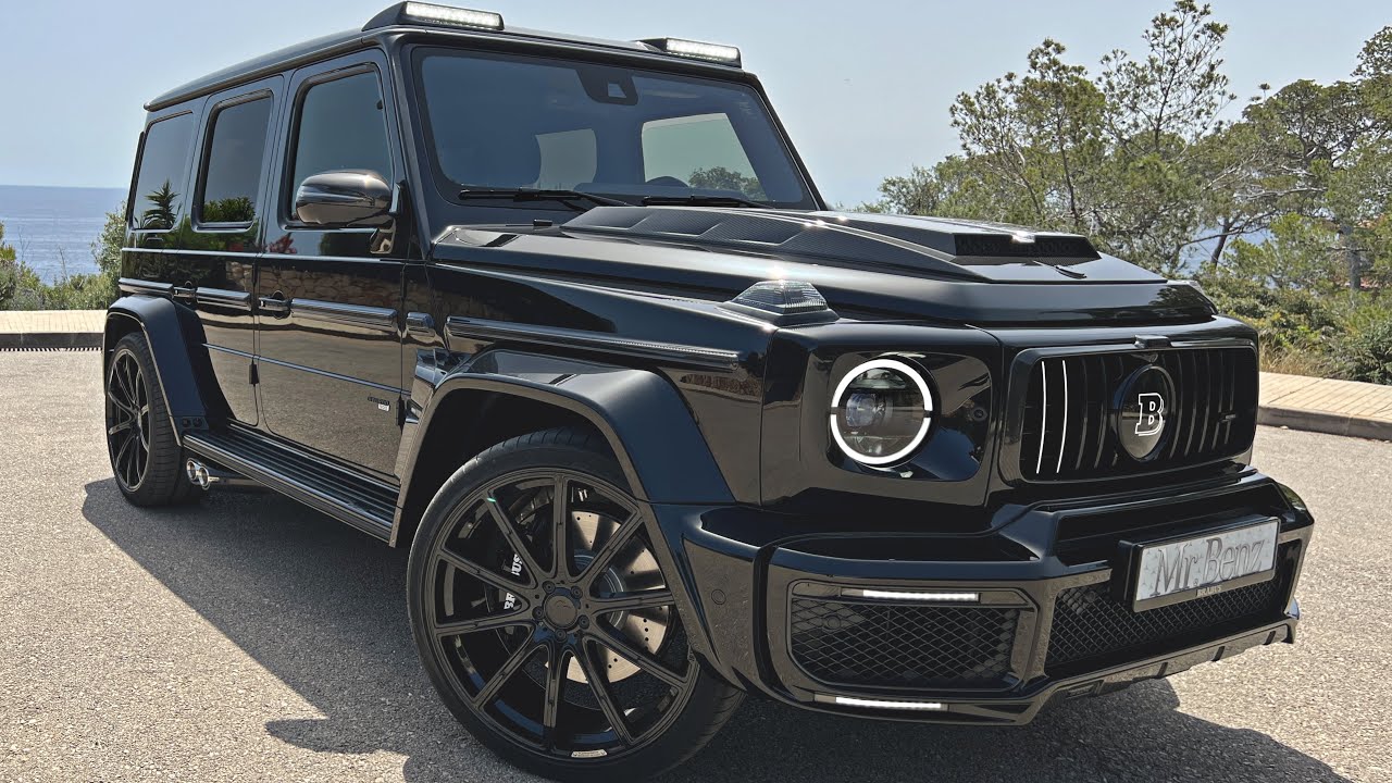 NEW 2023 G900 BRABUS SUPERBLACK +SOUND! Brabus CEO Private Car! Interior Exterior & POV DRIVE