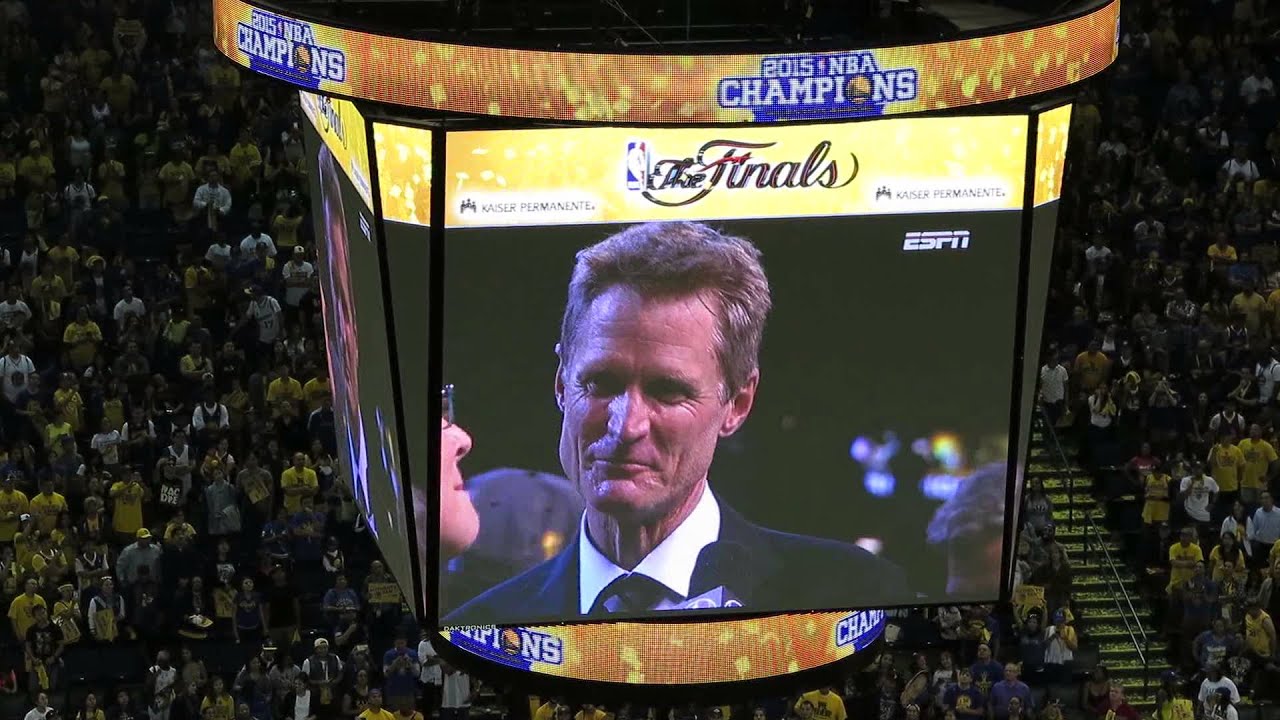 Warriors win NBA Championship - Oracle Watch Party - June 16, 2015