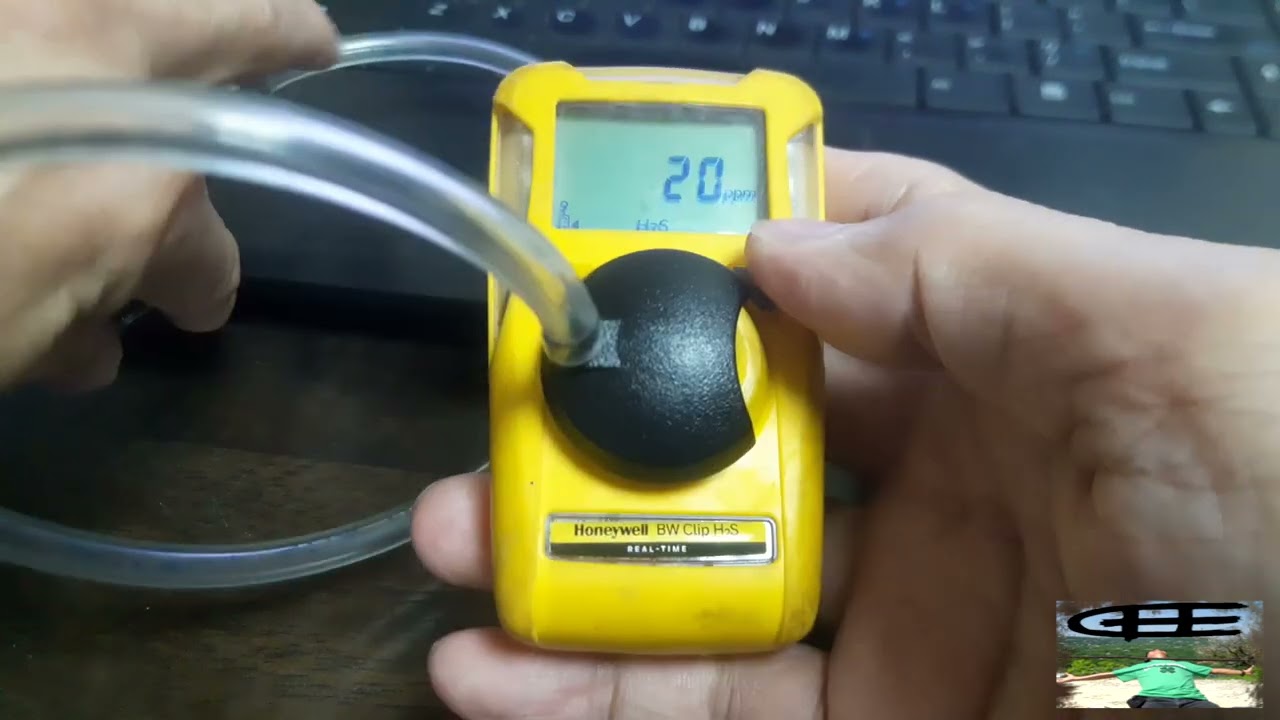 How to Calibrate Honeywell BW clip H2S Real time