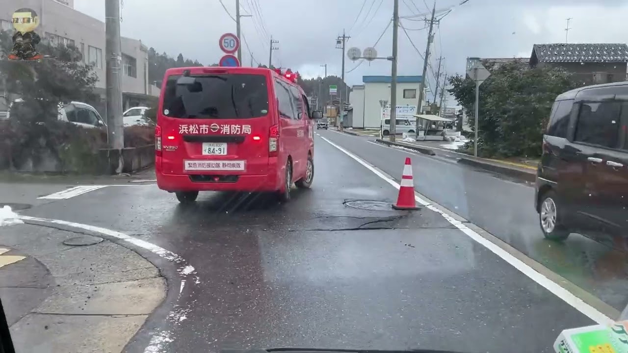 ① 2024年1月15日　能登震災　国道249号線　珠洲市宝立町〜飯田