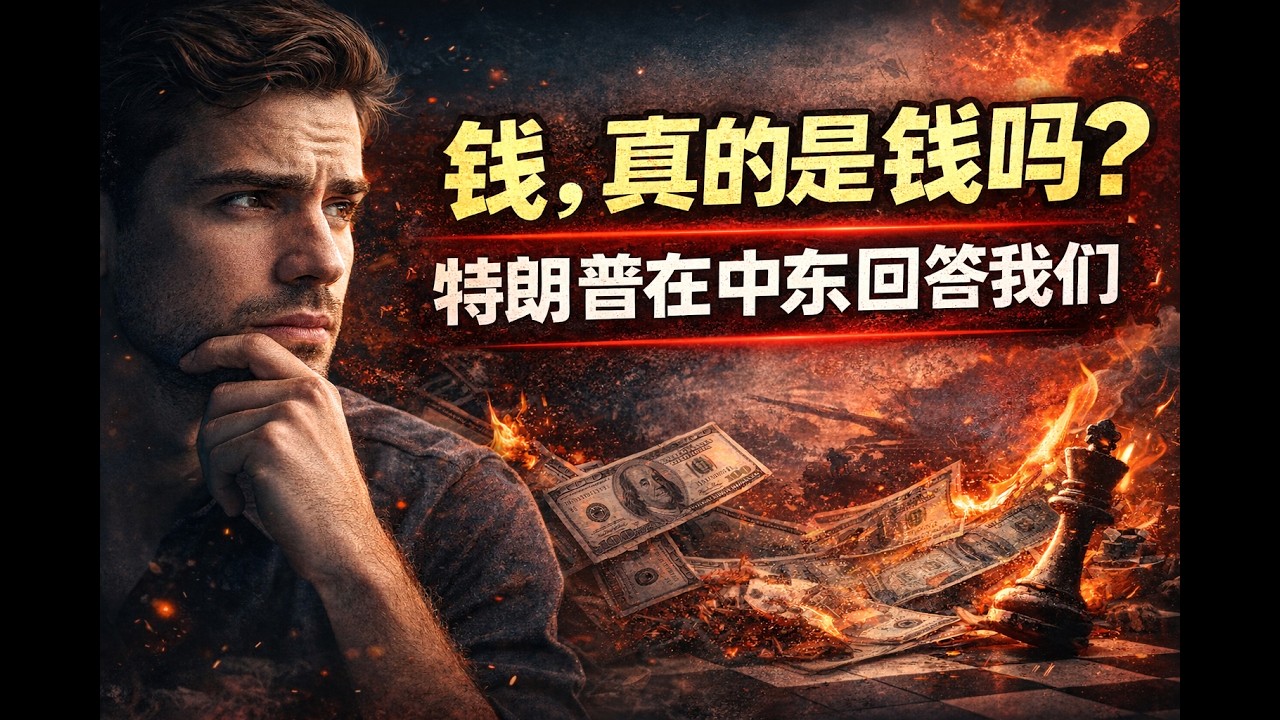 我们追求的钱，真的是钱吗？特朗普正用中东战争回答这个问题
