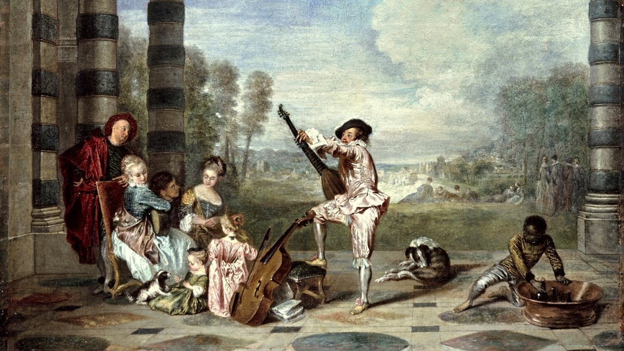Bach: French Suite No. 4 in E-flat major, BWV 815 (Lautenwerk/lute-harpsichord: Wolfgang Rübsam)
