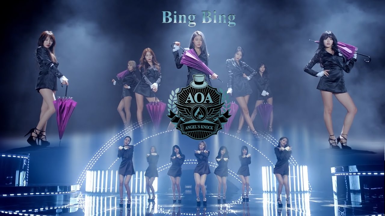 AOA - Bing Bing with MAGIC OF UMBRELLA