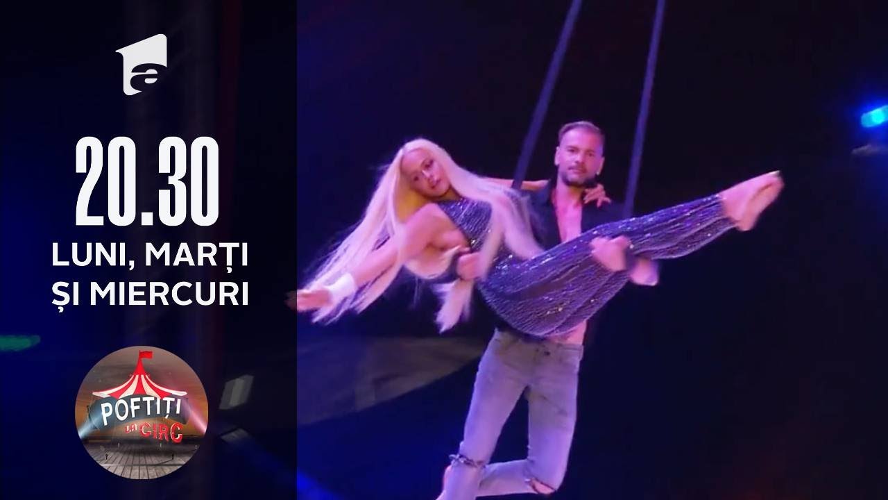 Poftiți la circ | Anda Adam și Ivan, la un pas de accident!