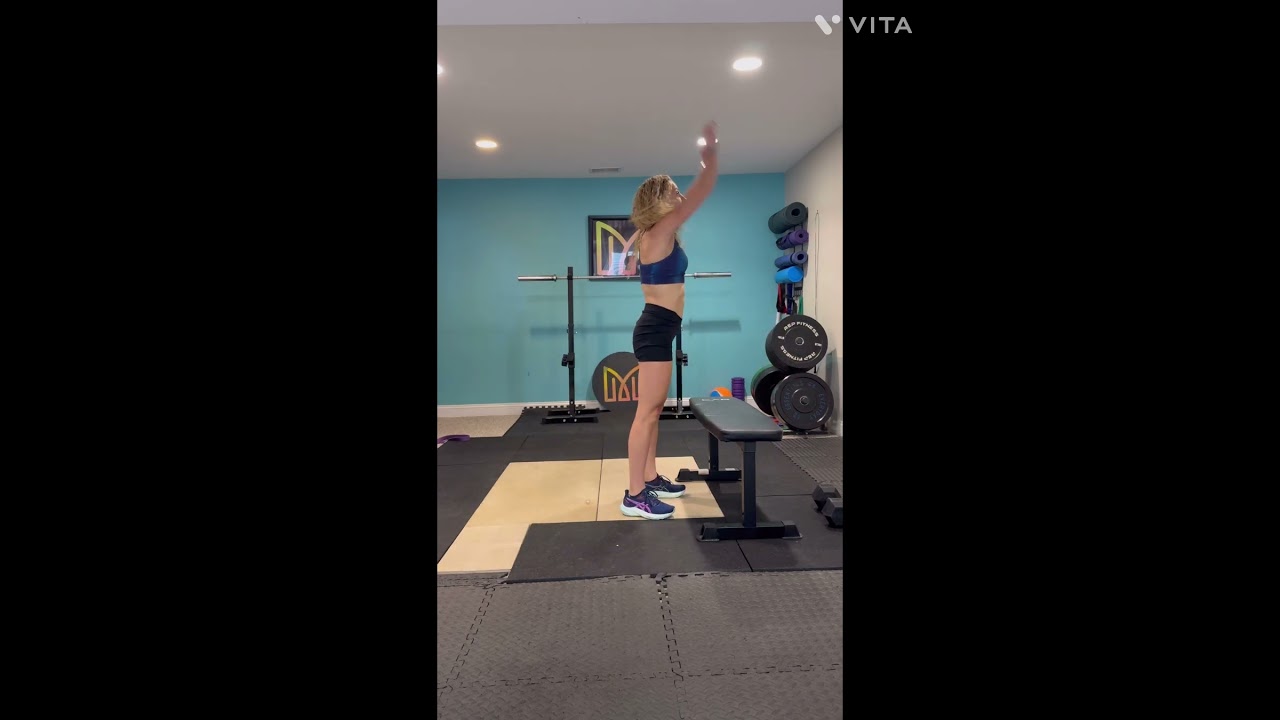 Modified &ldquo;HIIT it hard&rdquo;.  4 rounds