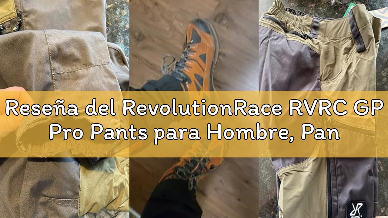 Rese&ntilde;a del RevolutionRace RVRC GP Pro Pants para Hombre, Pantalones Cargo, Senderismo