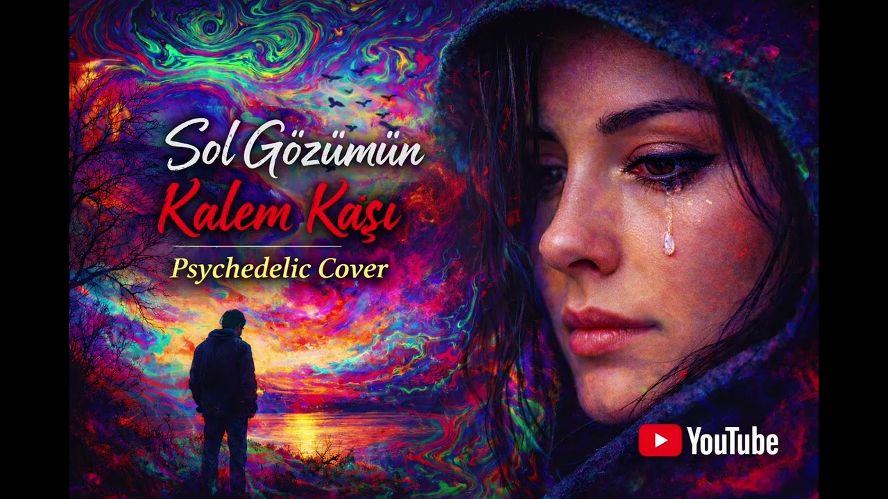 Sol Gözümün Kalem Kaşı | Psychedelic Cover | Türk Dijital Müzik