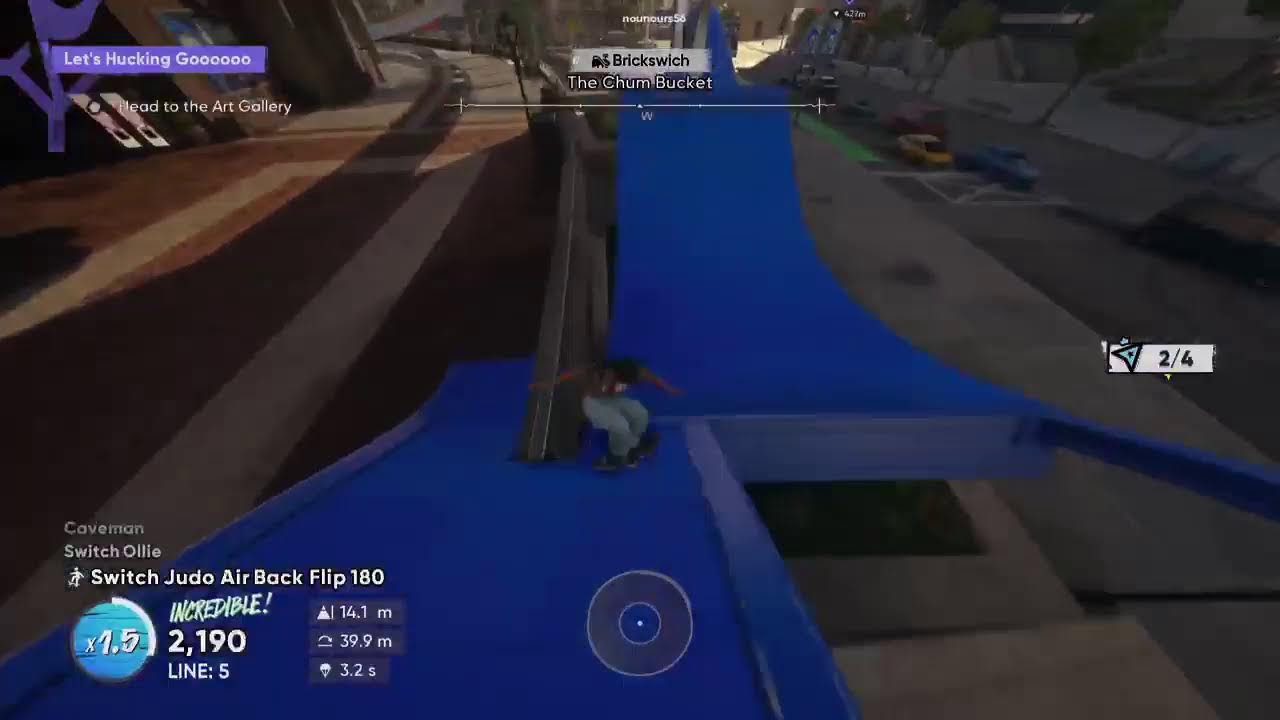 Playing Skate 4 Random Tricks