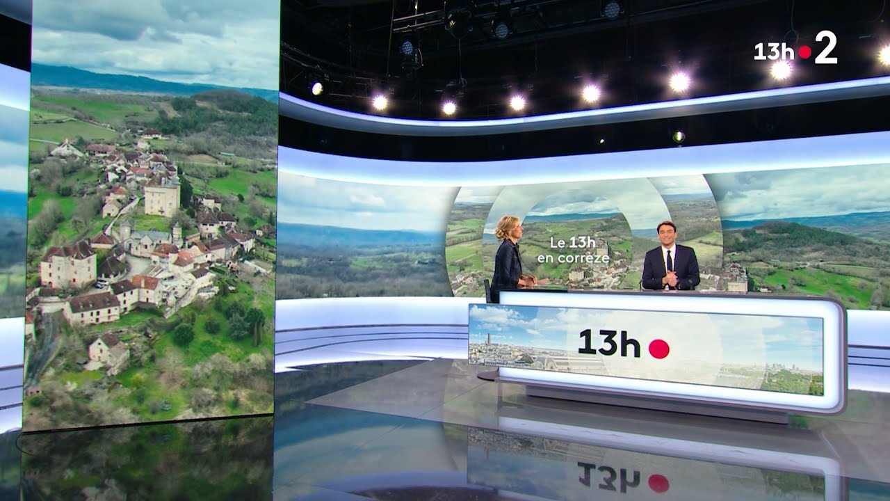 JT de 13h FRANCE 2 : « le 13h chez vous en Corrèze » épisode 1