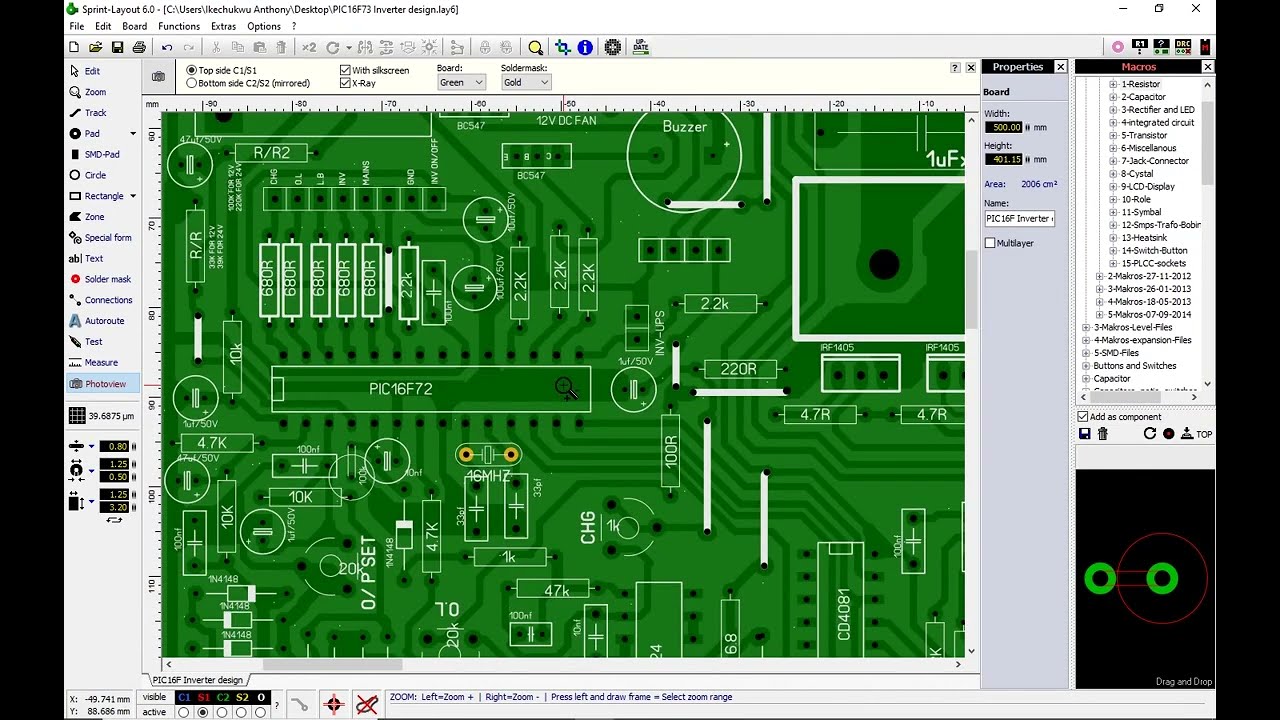 PIC16F72 Inverter Design